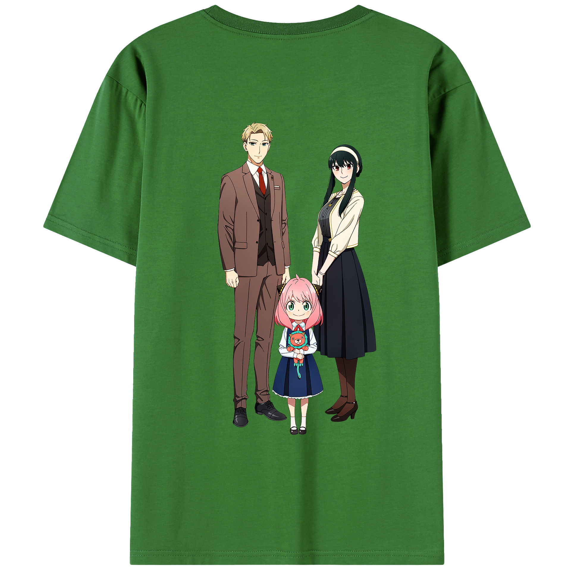 （画像用） SPY×FAMILY间谍家家酒 レディース半袖Tシャツ(バックプリント)